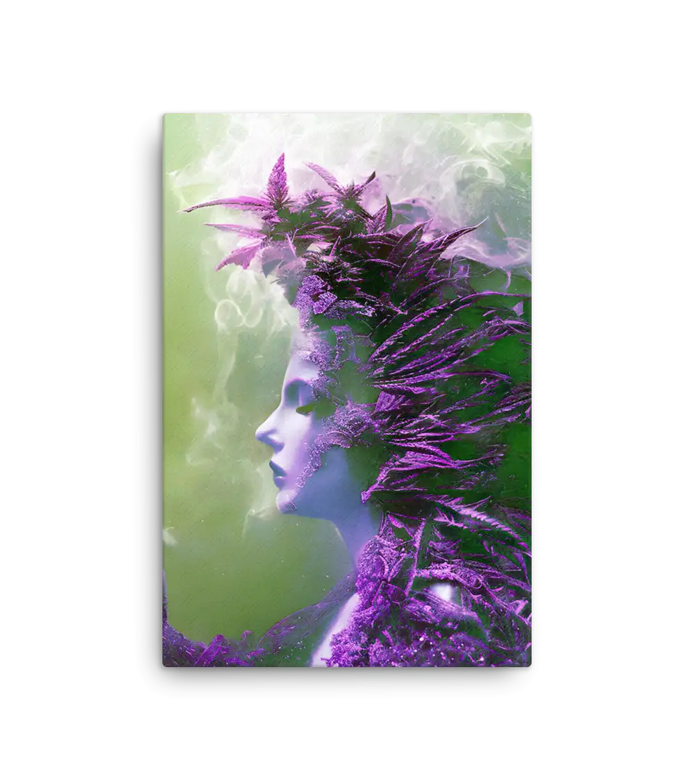 09 VIOLA MARIA JUANA SIDE Canvas