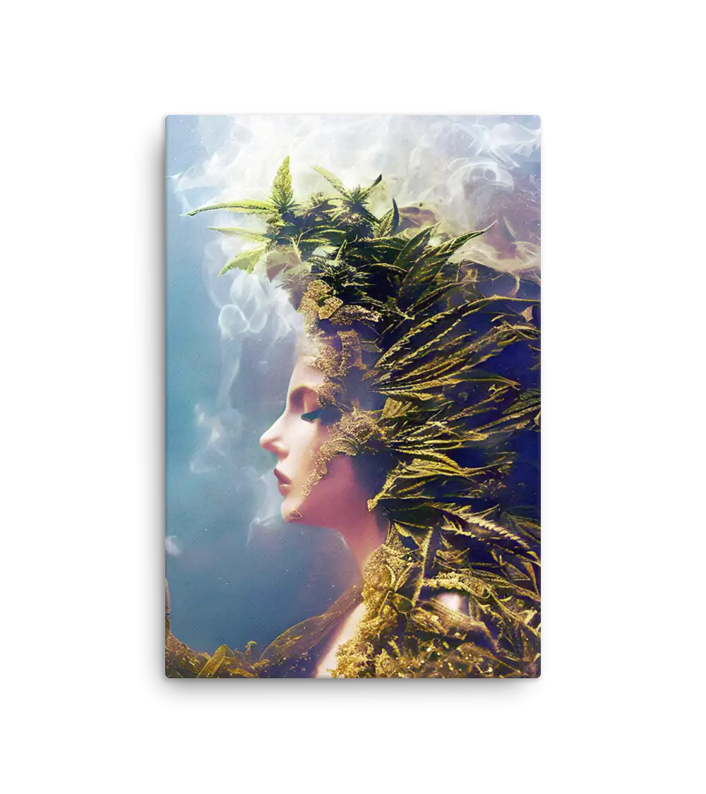 09 MARIA JUANA SIDE Canvas