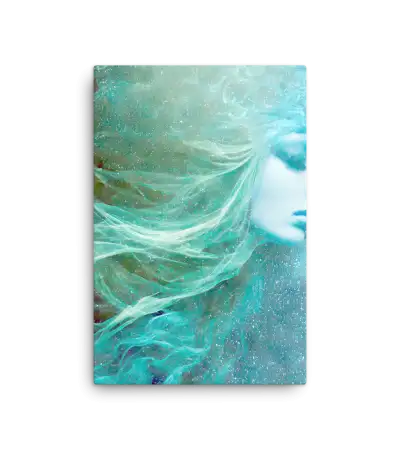 01 BLUE MARIA JUANA SIDE Canvas