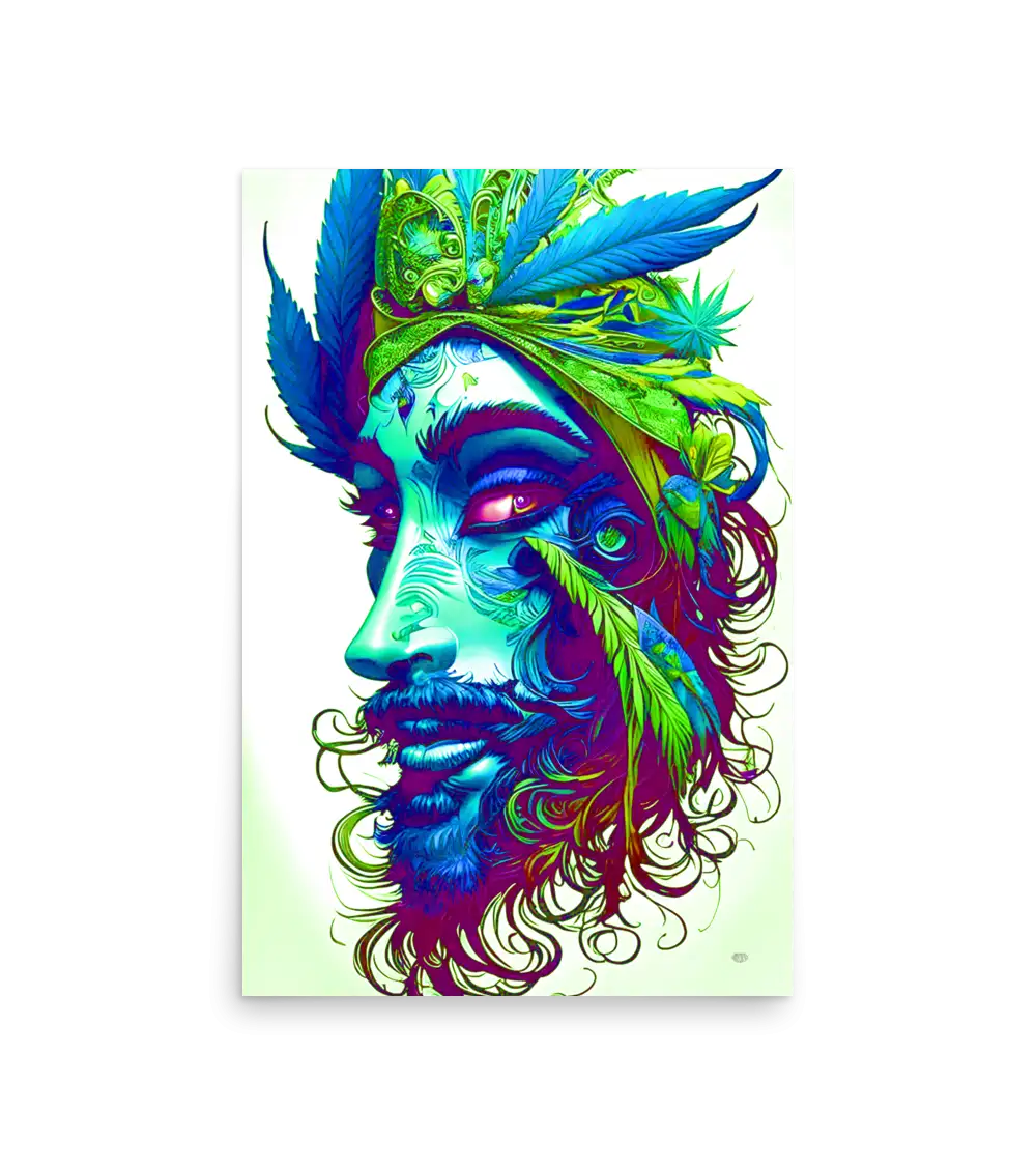 01 BLUE HSH BURLESQUE Poster
