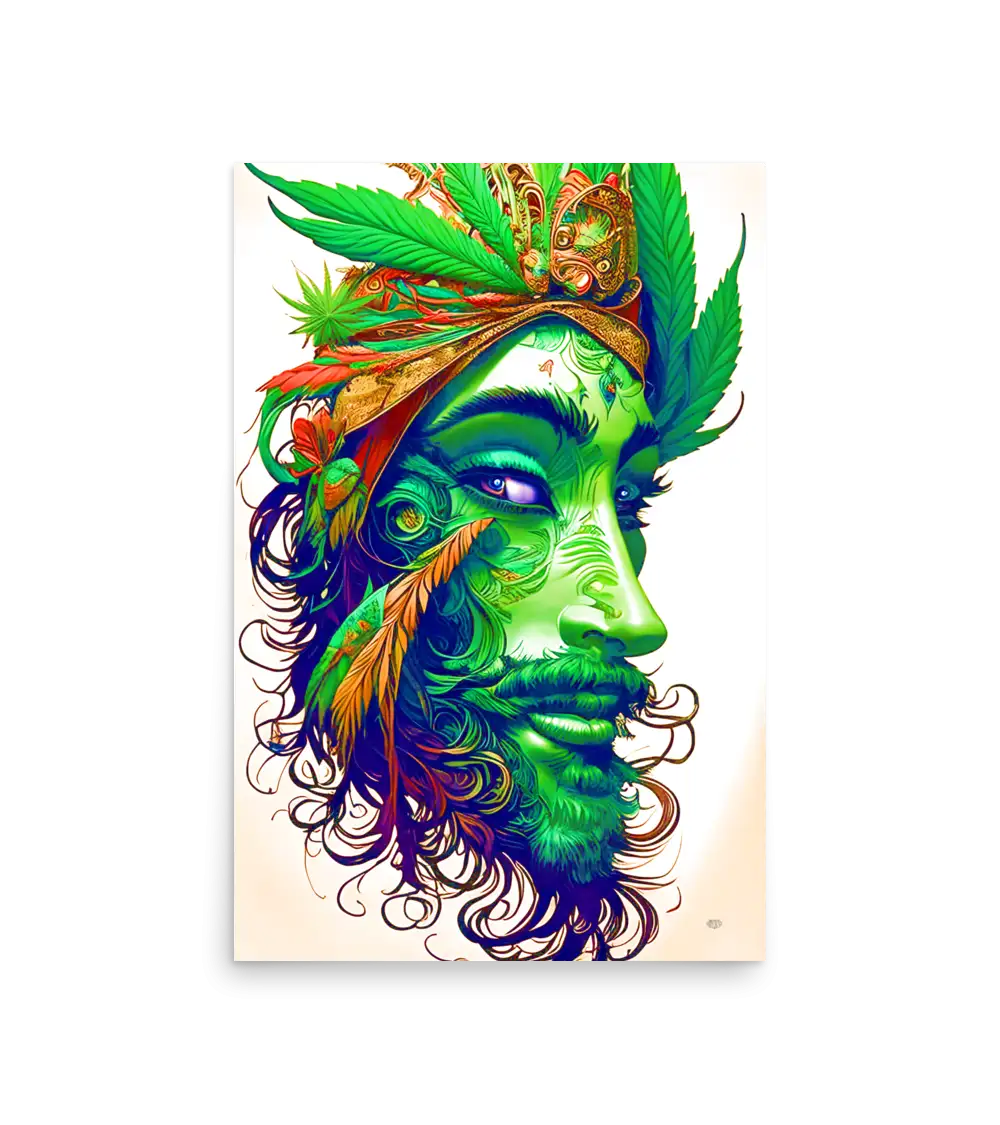 01 GREEN HSH BURLESQUE Poster