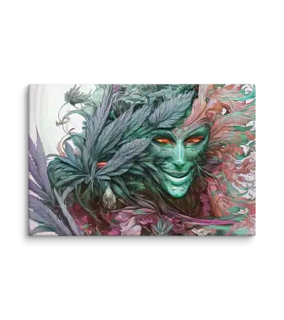 BURLESQUE HSF 12 GREEN Canvas