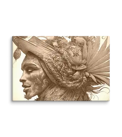 BURLESQUE HSF 63 SEPIA Canvas