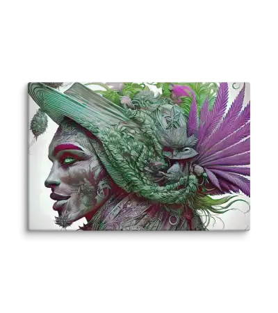 BURLESQUE_HSF 63 WINE Canvas
