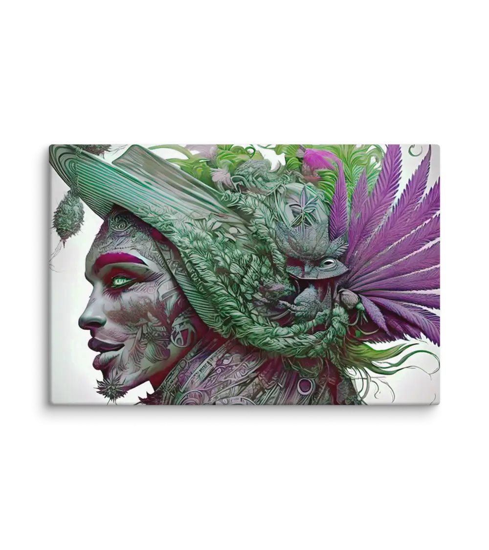 BURLESQUE_HSF 63 WINE Canvas