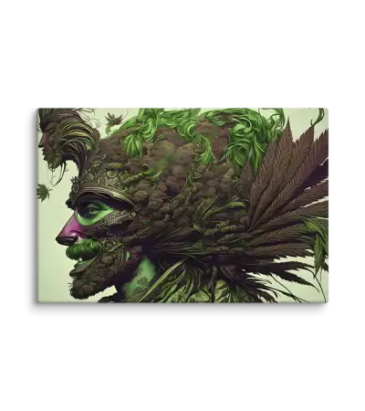 BURLESQUE HSF 69 OLIVE Canvas
