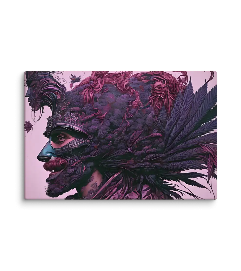 BURLESQUE HSF 69 WINE Canvas
