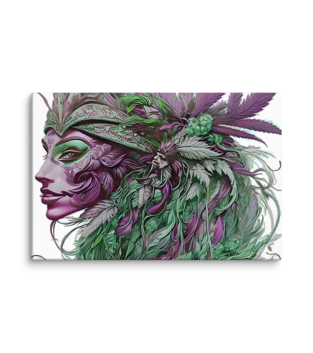 BURLESQUE HSF 125 WINE Canvas