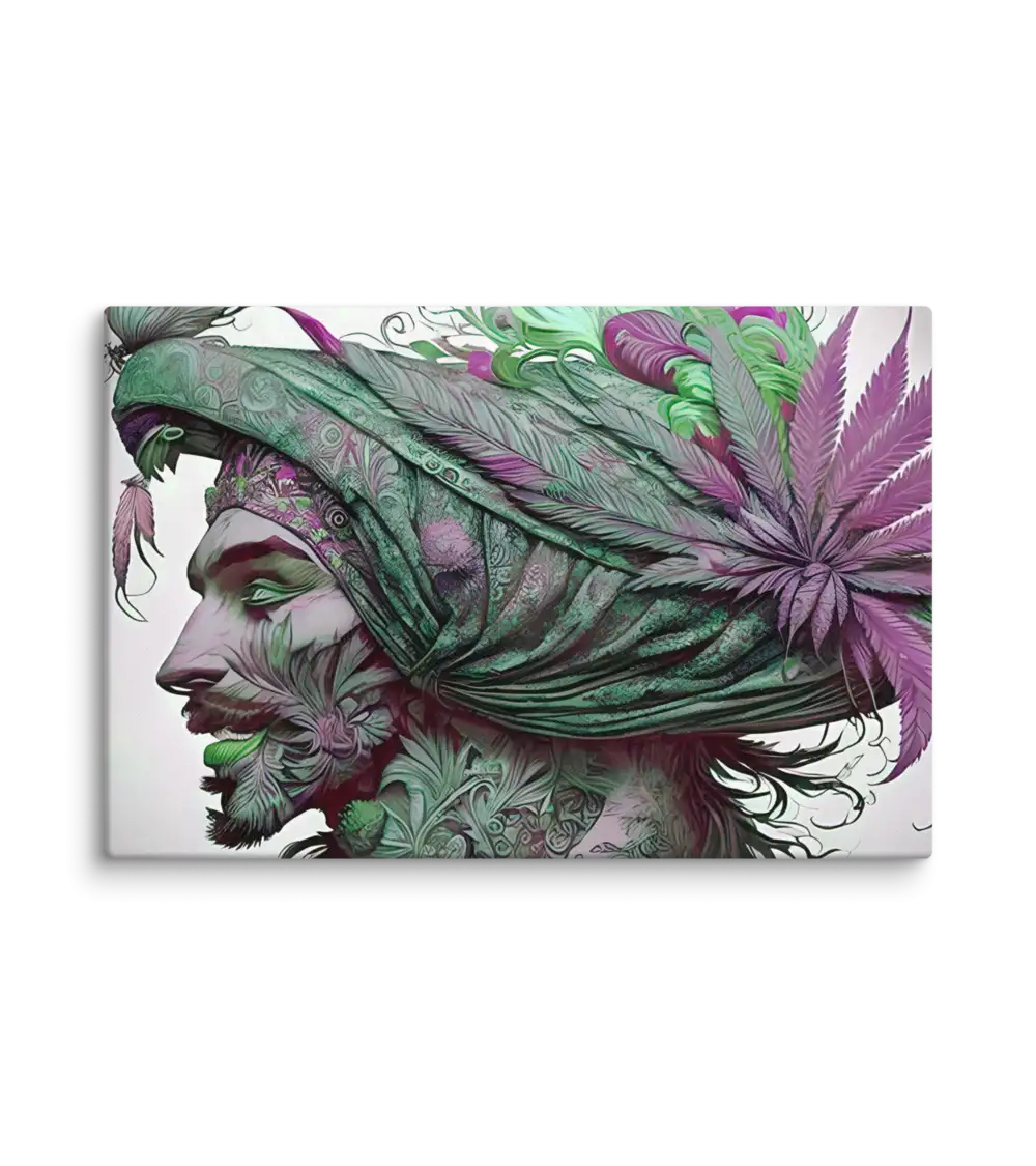 BURLESQUE HSF 129 GREEN Canvas