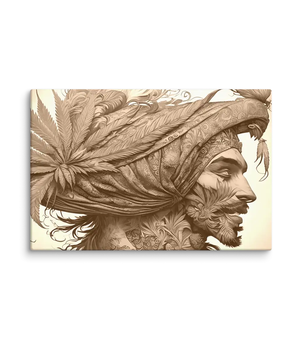 BURLESQUE HSF 129 SEPIA Canvas