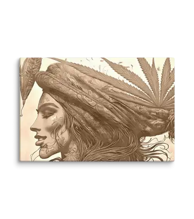 BURLESQUE HSF 132 SEPIA Canvas