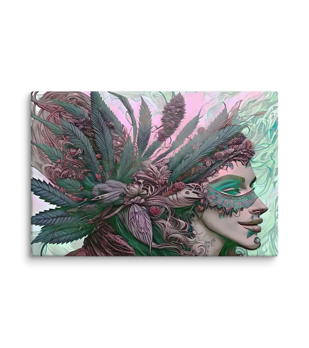 BURLESQUE HSF 133 GREEN Canvas